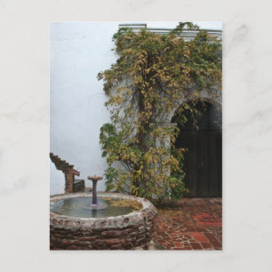 Cartão Postal De Anúncio Courtyard Espanhol