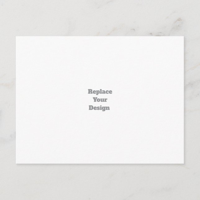 Cartão Postal De Anúncio Create Your Own custom personalized﻿ Wedding (Frente)