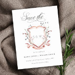Cartão Postal De Anúncio Crest De Monograma De Flor Selvagem Cor-De-Rosa Qu<br><div class="desc">Coleção de aquarelas de Pastel Wildflower- é uma elegante aquarela Ilustração de flores silvestres delicadas, cor-de-rosa, com um toque mínimo moderno. Perfeito para seu casamento floral moderno e festas. É muito fácil personalizar, com seus detalhes pessoais. Se você precisar de outro produto ou personalização correspondente, por gentileza, envie uma mensagem...</div>