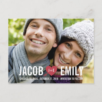 Cartão Postal De Anúncio CUPID Salvar o Cartão-Postal de Data