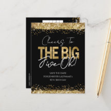 Cartão postal de anúncio de data comemorativa de 5