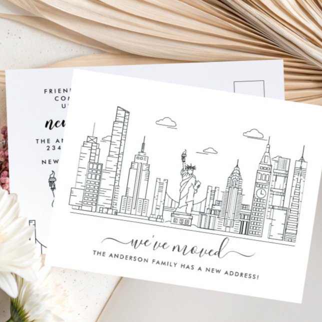 Cartão-postal de Anúncio de Movimentação de Nova I (Criador carregado)