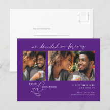 Decidimos para Sempre 2 foto Roxo Salvar Data