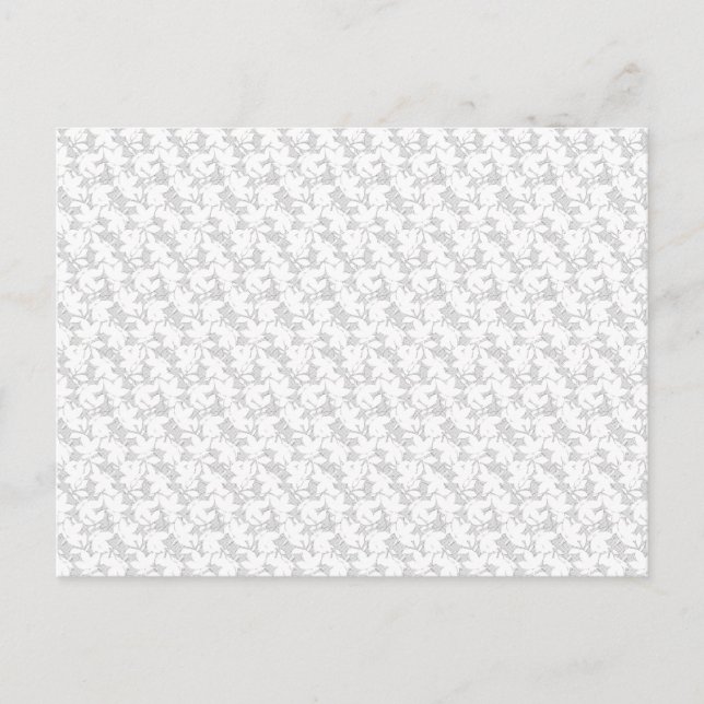 Cartão Postal De Anúncio design decorativa 19 (Frente)
