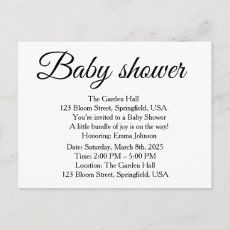 Cartão Postal De Anúncio DjskisAnnouncement Postcard