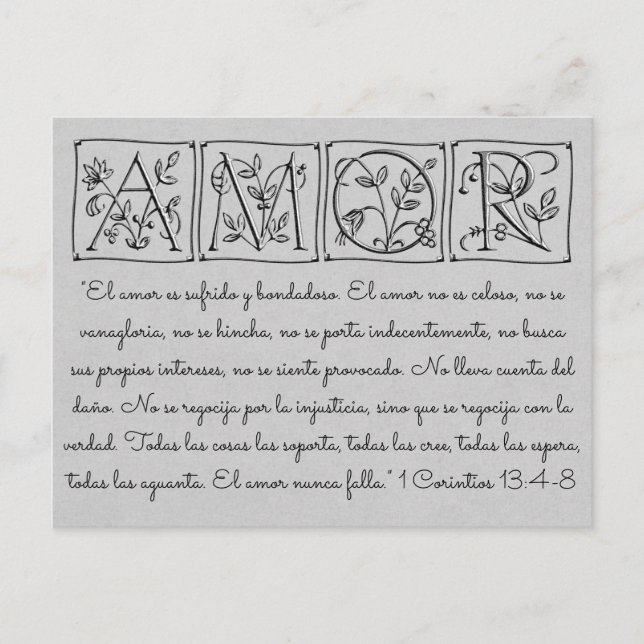 Cartão Postal De Anúncio Do amor economias Date~Script de (Frente)