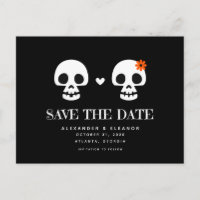 Doces Skulls Personalizáveis Salve o Cartão-Postal