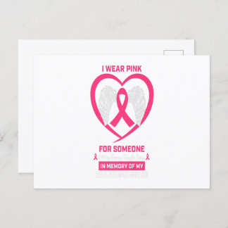 Cartão Postal De Anúncio Donativos da neta