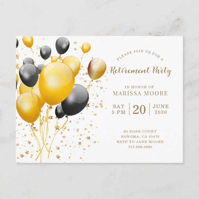 Cartão Postal De Anúncio Dourado Rosa E Dourado Do Partido Da Reforma (Frente)