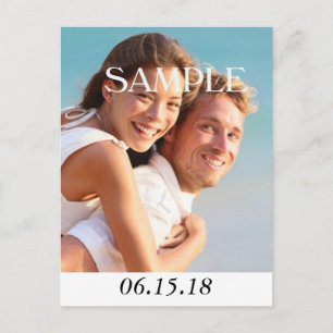 Cartão Postal De Anúncio Economias modernas verticais da foto o casamento