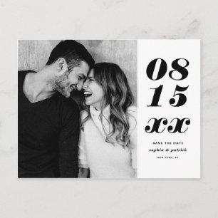 Cartão Postal De Anúncio Economias pretas da foto da tipografia do itálico