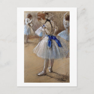 Cartão Postal De Anúncio Edgar Degas   Estudo de uma bailarina   Novo Ender