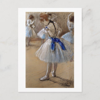 Cartão Postal De Anúncio Edgar Degas | Estudo de uma bailarina | Novo Ender
