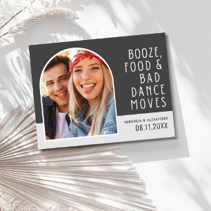 Cartão Postal De Anúncio Engraçado Foto de Arch Salve a Data