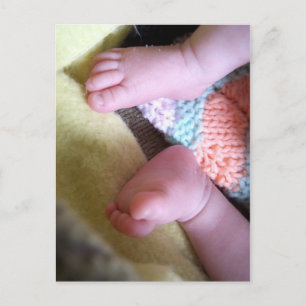 Cartão Postal De Anúncio Estamos tendo um bebê!