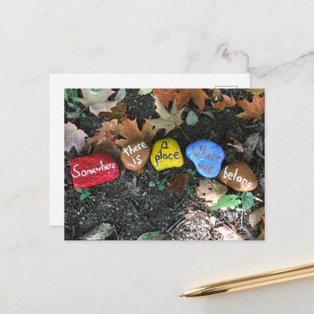 Cartão Postal De Anúncio Estilo Russo do País Novo Lar (Frente/Verso In Situ)