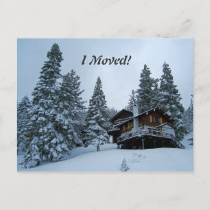 Cartão Postal De Anúncio Eu Me Movi!
