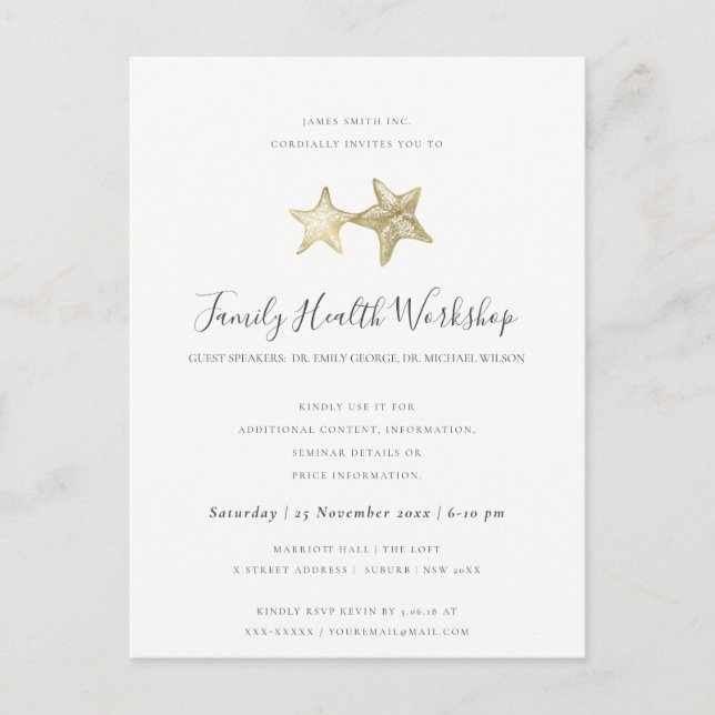 CARTÃO POSTAL DE ANÚNCIO EUCALIPTO ROSA BEGE NAVY ROSA OFICINA EVENTO (Frente)