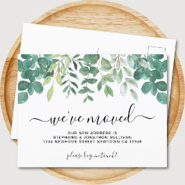 Cartão Postal De Anúncio Eucalyptus Greenery...