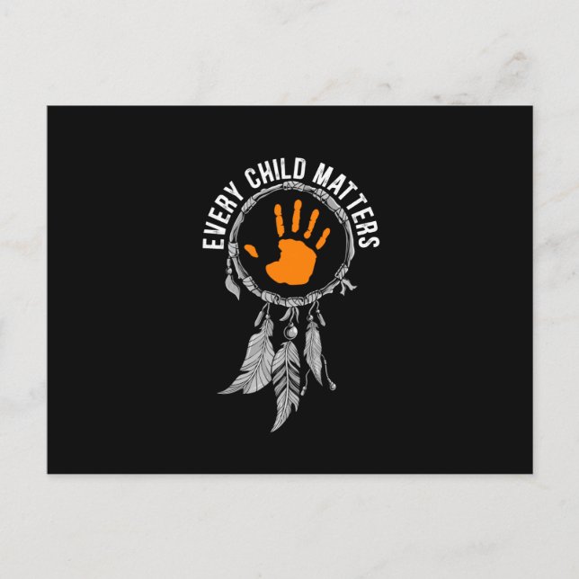 Cartão Postal De Anúncio Every Child Matters Orange Day (Frente)