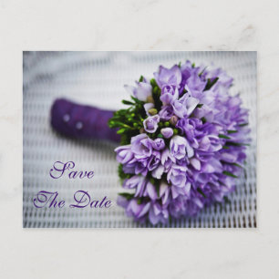 Cartão Postal De Anúncio Flores De Tulipas De lavanda Salvem O Cartão De Ca