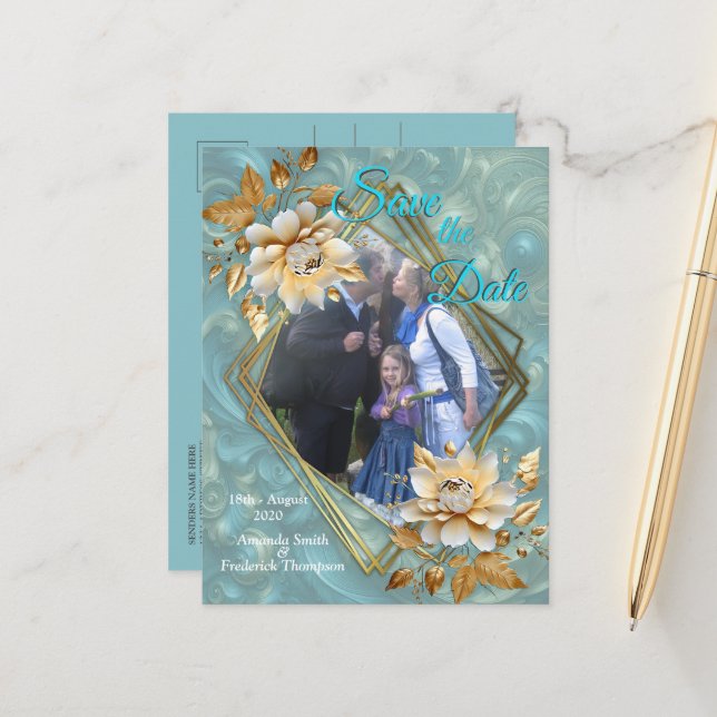 Cartão Postal De Anúncio Florestas de primavera e Verão (Frente/Verso In Situ)