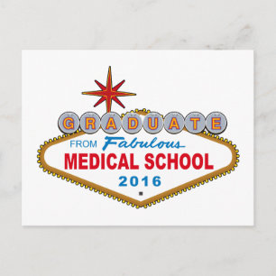 Cartão Postal De Anúncio Formado pela Fabulosa Faculdade de Medicina 2016 (