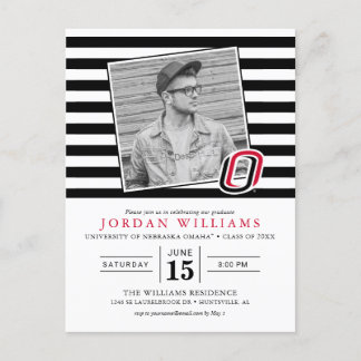 Cartão Postal De Anúncio Formando da UNO Mavericks