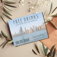 Foto de Bebidas Grátis Chicago Casamento Salve a D