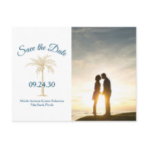 Foto de Data de Casamento com Palmeira Tropical Go