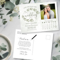 Foto de Folhas de Salva & Calendário de Casamento 