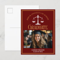 Foto de formatura da Maroon Gold Law School