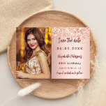 Cartão Postal De Anúncio Foto de pincel de ouro de rosa de aniversário - sa<br><div class="desc">Adicionar uma foto de tamanho vertical. Uma elegante cor de fundo rosa,  gradiente de cinza,  decorada com brilho falso,  brilhos. Personalize e adicione um nome e os detalhes.</div>