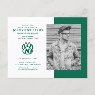 Cartão Postal De Anúncio Futuro Graduado da NW Missouri State