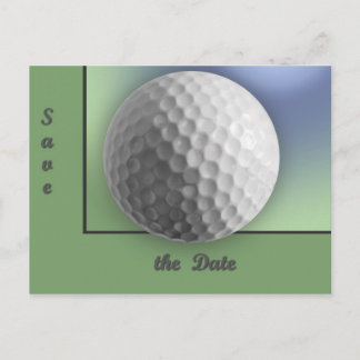 Cartão Postal De Anúncio Golf Ball