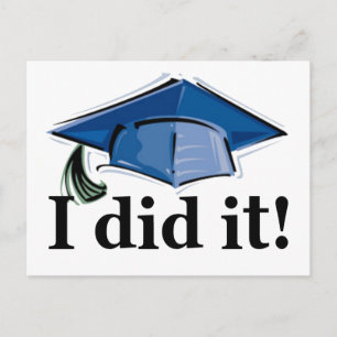 Cartão Postal De Anúncio Graduação Que Fiz!