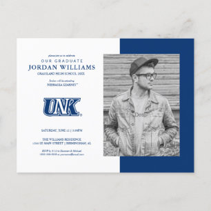 Cartão Postal De Anúncio Graduados da UNK Lopers