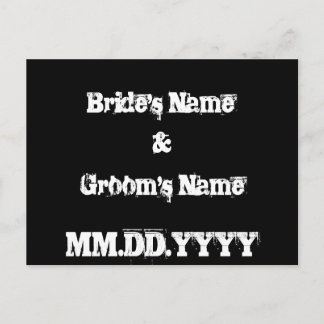 Cartão Postal De Anúncio Grafite Urbano Guardar Cartão-Postal de Data