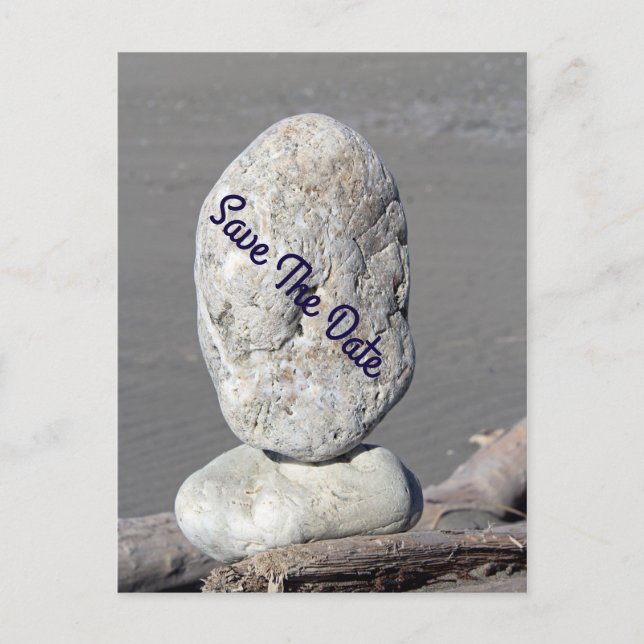 Cartão Postal De Anúncio Guardar Cartão-Postal De Data (Frente)