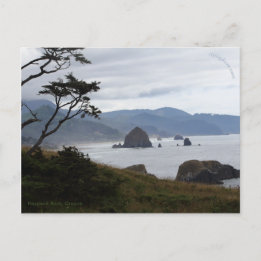 Cartão Postal De Anúncio Haystack Rock, Oregon