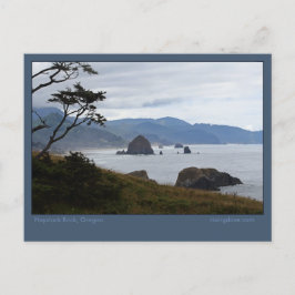 Cartão Postal De Anúncio Haystack Rock, Oregon