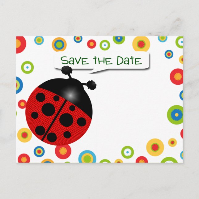 Cartão Postal De Anúncio Hora da Festa (Frente)