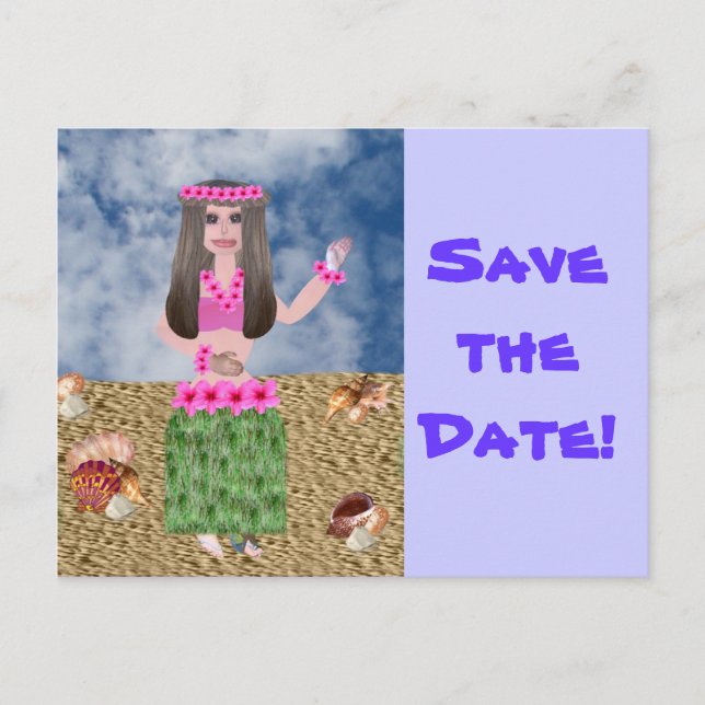 Cartão Postal De Anúncio Hula Lula (Frente)