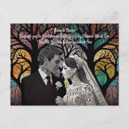 Cartão Postal De Anúncio Ideias e presentes de casamento