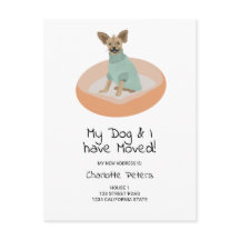 Ilustração engraçada de cachorro chihuahua fofo se