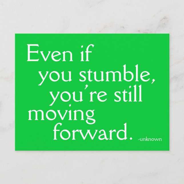 Cartão Postal De Anúncio Inspire bem - Cartão-postal motivacional (Frente)