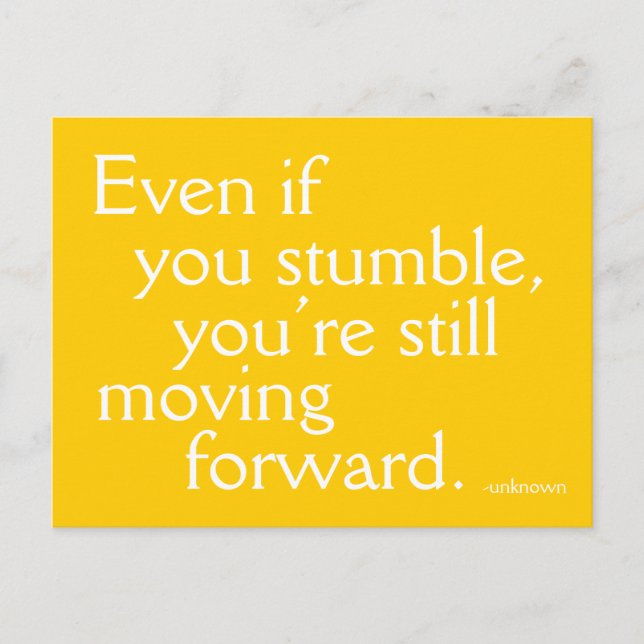 Cartão Postal De Anúncio Inspire bem - Cartão-postal motivacional (Frente)