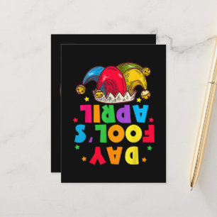 Cartão Postal De Anúncio Kit de Pegadinhas Divertidas do Dia da Mentira 1 d