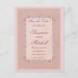 Cartão Postal De Anúncio Lace Elegance