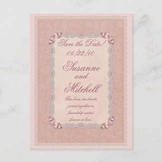 Cartão Postal De Anúncio Lace Elegance